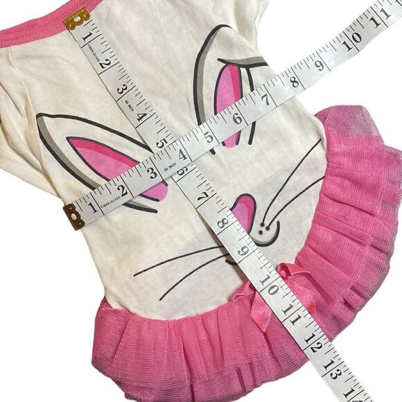 Easter Bunny Cotton Tulle Dog Dress - Picture 5 of 5